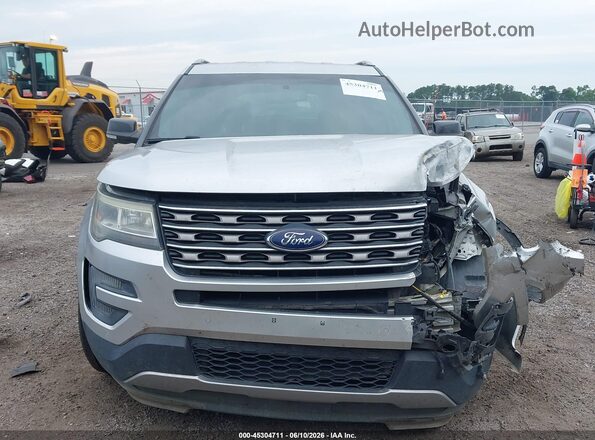 1FM5K7D8XGGB51112 2016 FORD EXPLORER Silver Instrument cluster view