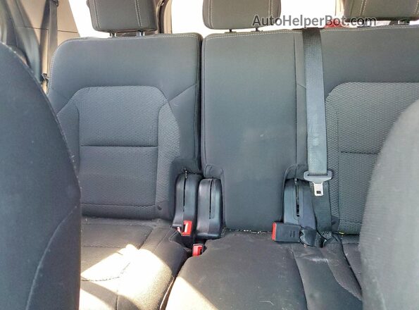 1FM5K7D8XHGA92046 2017 FORD EXPLORER Burgundy Rear seats view