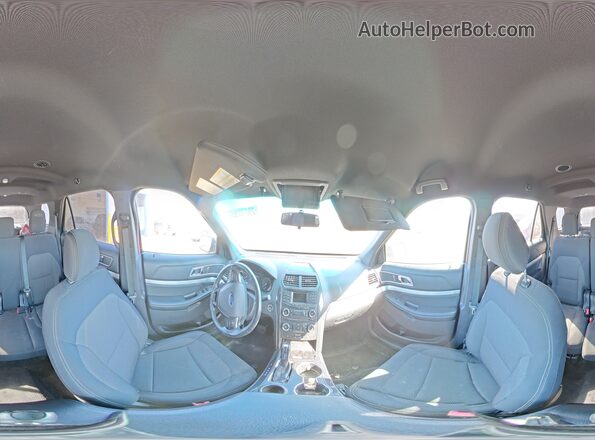 1FM5K7D8XHGA92046 2017 FORD EXPLORER Burgundy 360 interior view