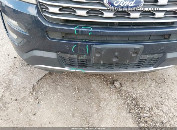 1FM5K7D8XHGC47419 2017 FORD EXPLORER Blue Vista frontal