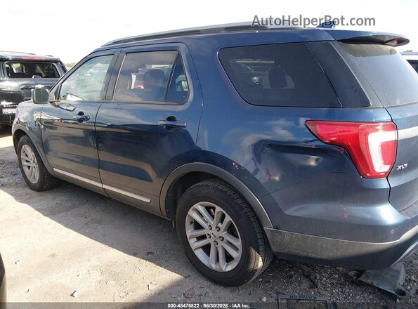 1FM5K7D8XHGC47419 2017 FORD EXPLORER Blue Vista interior de 360 grados