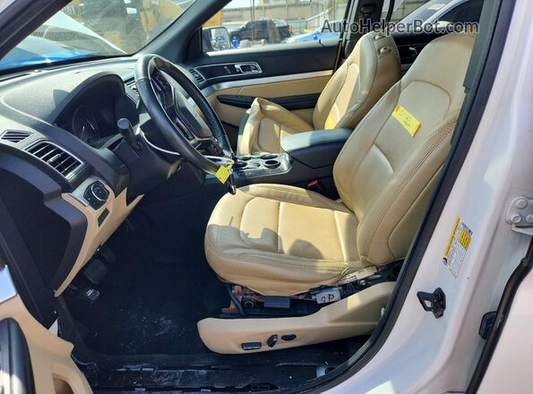 1FM5K7D8XHGD48931 2017 FORD EXPLORER White Սալոնի դիմացի տեսք