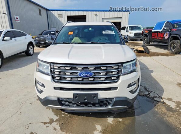 1FM5K7D8XHGD48931 2017 FORD EXPLORER White Դիմացի տեսք