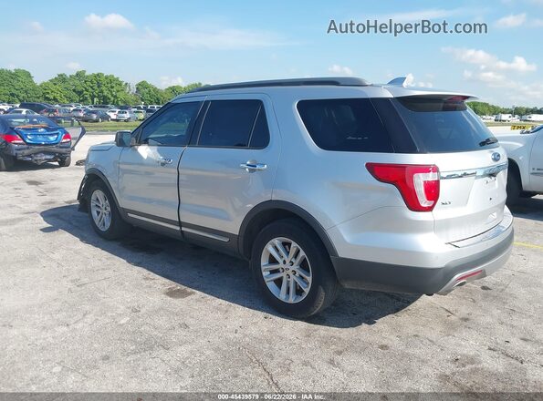1FM5K7DH0HGA15881 2017 FORD EXPLORER Серебряный Задняя левая четверть