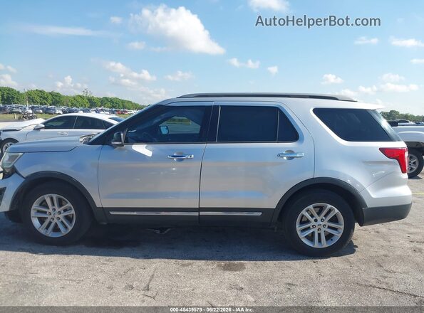 1FM5K7DH0HGA15881 2017 FORD EXPLORER Серебряный Панорамный вид салона 360°