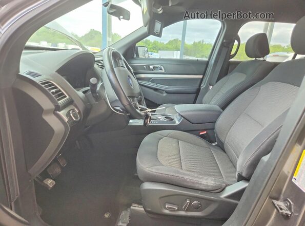 1FM5K7DH0HGD40885 2017 FORD EXPLORER Gray 
