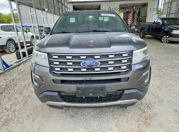 1FM5K7DH0HGD40885 2017 FORD EXPLORER Gray 