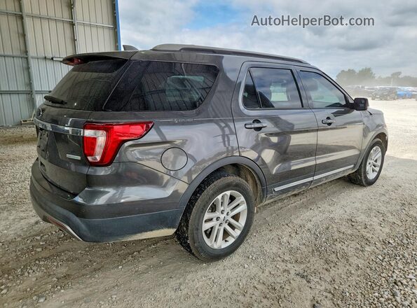 1FM5K7DH0HGD40885 2017 FORD EXPLORER Gray 