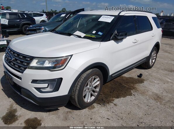 1FM5K7DH2HGD86170 2017 FORD EXPLORER White Передня ліва чверть