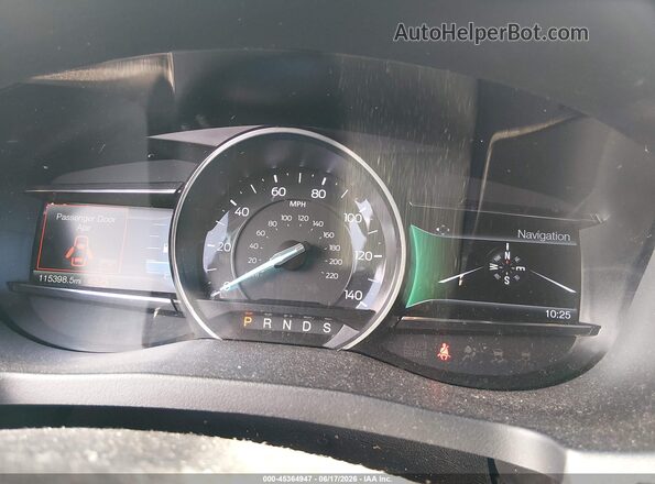 1FM5K7DH2HGD86170 2017 FORD EXPLORER White Вид задніх сидінь