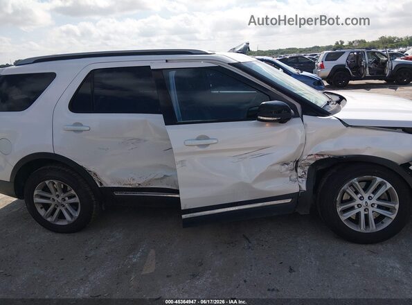 1FM5K7DH2HGD86170 2017 FORD EXPLORER White Вид задньої частини салону