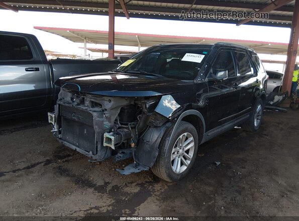 1FM5K7DH3GGC34574 2016 FORD EXPLORER Black Front left