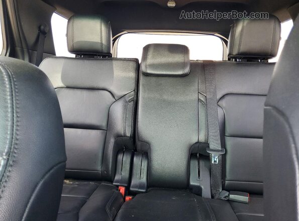 1FM5K7DH3GGC38740 2016 FORD EXPLORER White Вид задніх сидінь