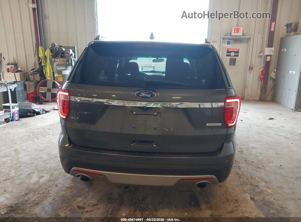 1FM5K7DH3HGB13786 2017 FORD EXPLORER Gray 
