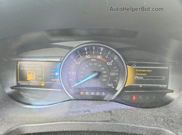 1FM5K7DH3HGD00011 2017 FORD EXPLORER Gold Widok zestawu wskaźników