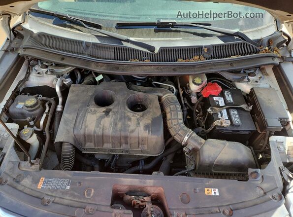 1FM5K7DH3HGD00011 2017 FORD EXPLORER Gold Widok komory silnika