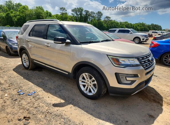 1FM5K7DH3HGD00011 2017 FORD EXPLORER Gold Przód prawy