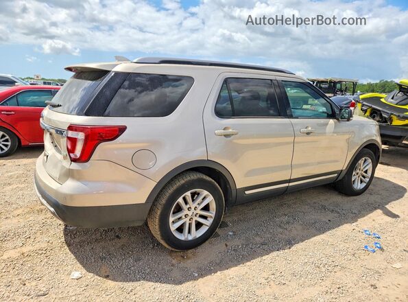 1FM5K7DH3HGD00011 2017 FORD EXPLORER Gold Tył prawy