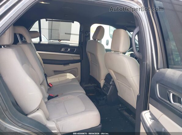 1FM5K7DH3JGA44510 2018 FORD EXPLORER Black Вид наклейки з VIN-кодом