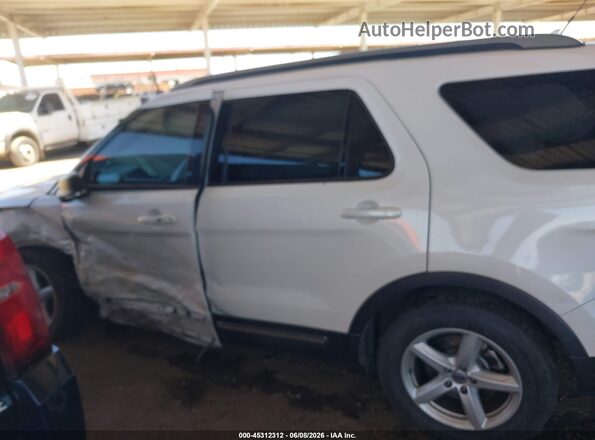 1FM5K7DH3KGA52348 2019 FORD EXPLORER White Widok wnętrza 360 stopni