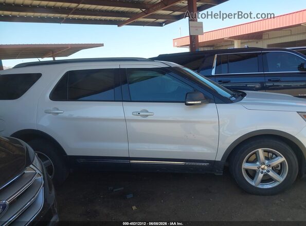 1FM5K7DH3KGA52348 2019 FORD EXPLORER White Widok wnętrza z tyłu