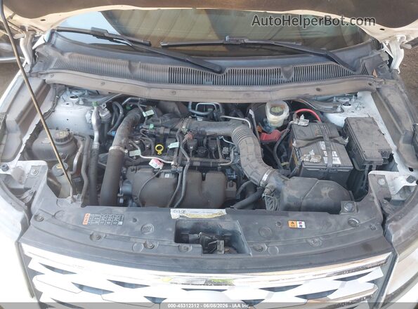 1FM5K7DH3KGA52348 2019 FORD EXPLORER White Widok z tyłu