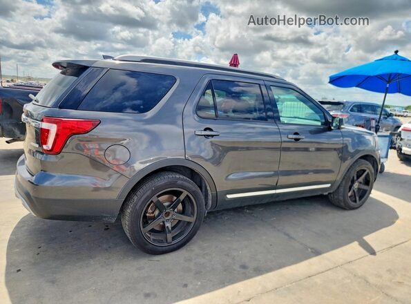 1FM5K7DH4GGA51409 2016 FORD EXPLORER Gray 