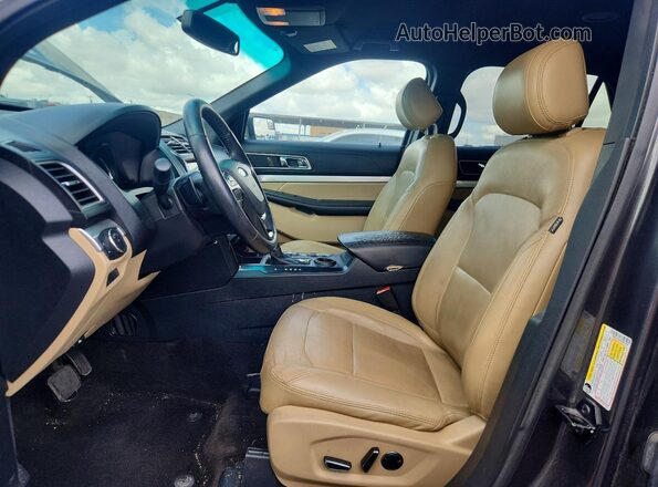 1FM5K7DH4GGA51409 2016 FORD EXPLORER Gray 