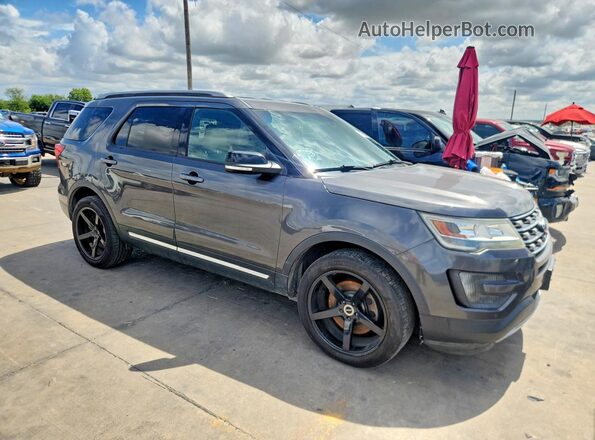 1FM5K7DH4GGA51409 2016 FORD EXPLORER Gray 