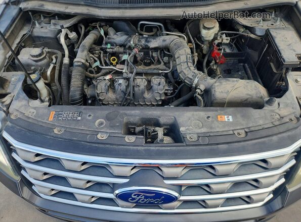 1FM5K7DH4GGA51409 2016 FORD EXPLORER Gray 