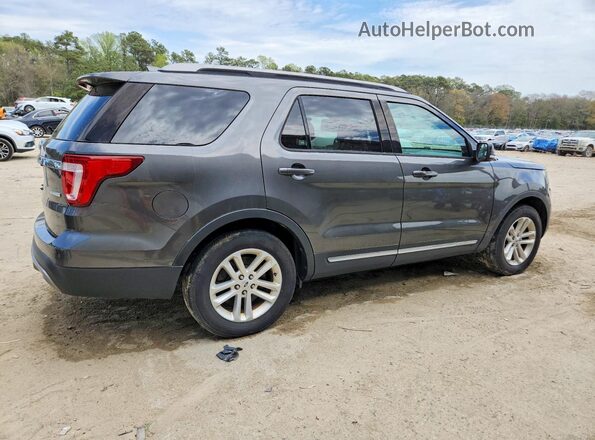 1FM5K7DH4GGC02149 2016 FORD EXPLORER Charcoal Tył prawy