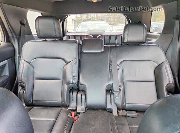 1FM5K7DH4GGC02149 2016 FORD EXPLORER Charcoal Widok tylnych siedzeń