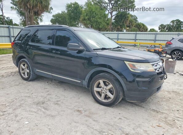 1FM5K7DH4JGC64383 2018 FORD EXPLORER Black 