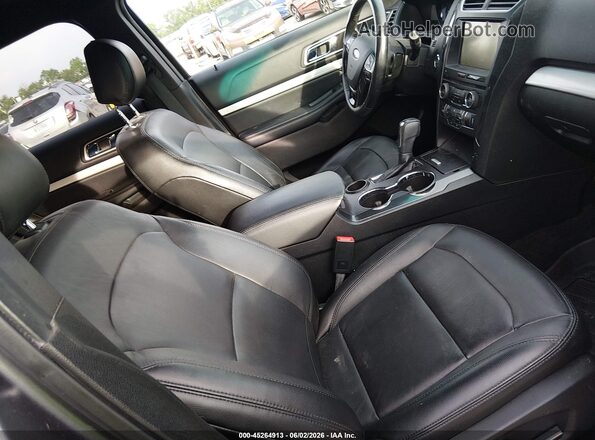 1FM5K7DH5GGD27483 2016 FORD EXPLORER Gray Vista interior delantera