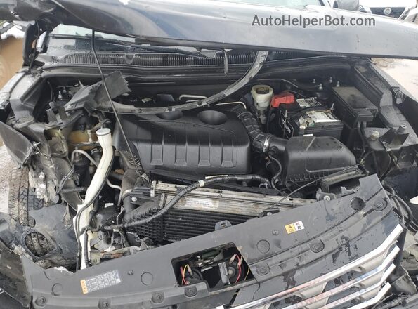 1FM5K7DH8GGC82068 2016 FORD EXPLORER Black Rear interior view