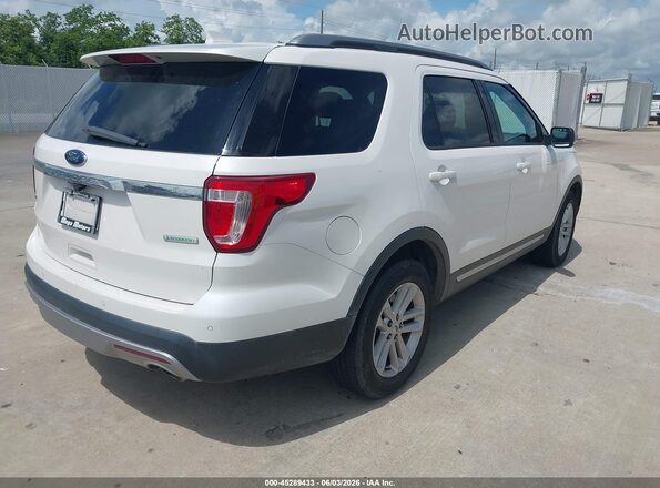 1FM5K7DH8HGD20965 2017 FORD EXPLORER White Tył prawy