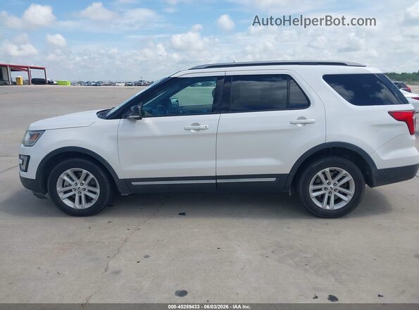 1FM5K7DH8HGD20965 2017 FORD EXPLORER White Widok wnętrza 360 stopni