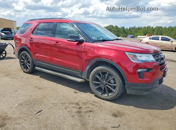 1FM5K7DH8JGC30995 2018 FORD EXPLORER Red Առջևի աջ