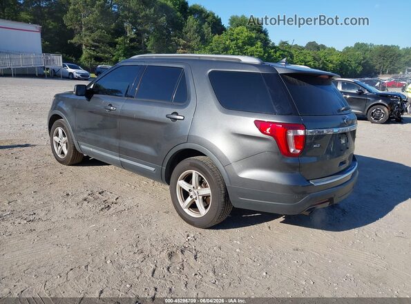 1FM5K7DH8JGC80490 2018 FORD EXPLORER Gray Tył lewy