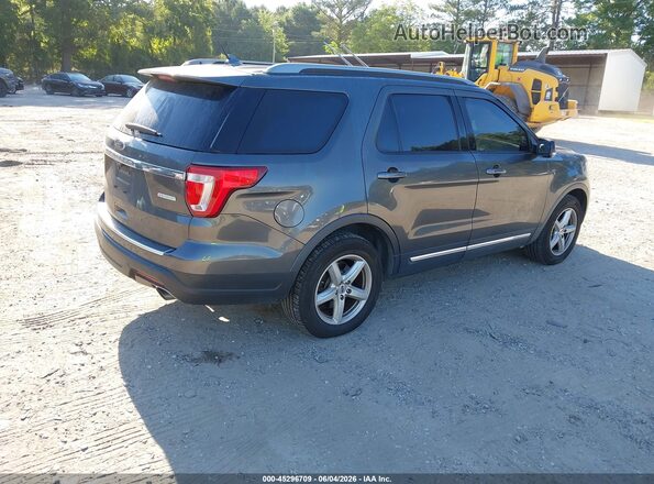 1FM5K7DH8JGC80490 2018 FORD EXPLORER Gray Tył prawy