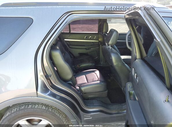 1FM5K7DH8JGC80490 2018 FORD EXPLORER Gray Widok naklejki z numerem VIN
