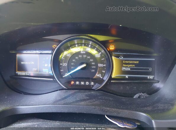 1FM5K7DH8JGC80490 2018 FORD EXPLORER Gray Widok tylnych siedzeń