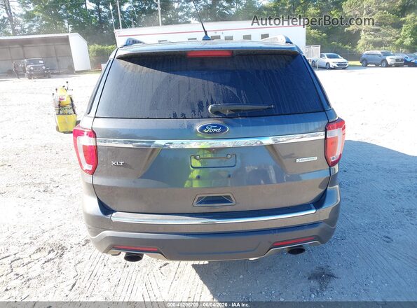 1FM5K7DH8JGC80490 2018 FORD EXPLORER Gray 