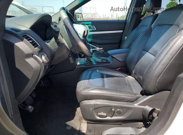 1FM5K7DH9GGD28720 2016 FORD EXPLORER White Widok wnętrza z przodu