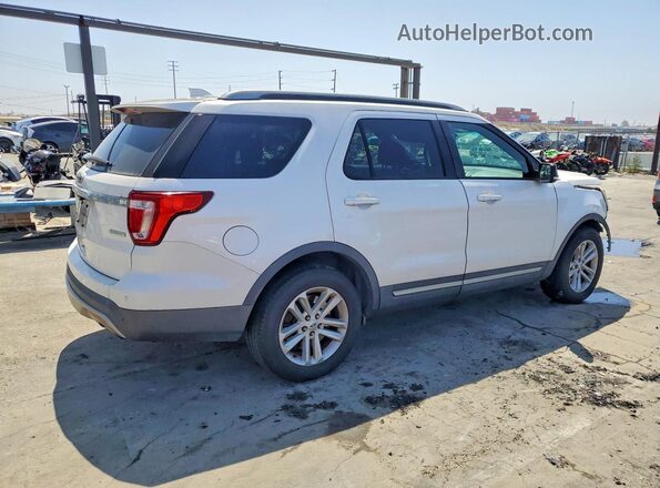 1FM5K7DH9GGD28720 2016 FORD EXPLORER White Tył prawy