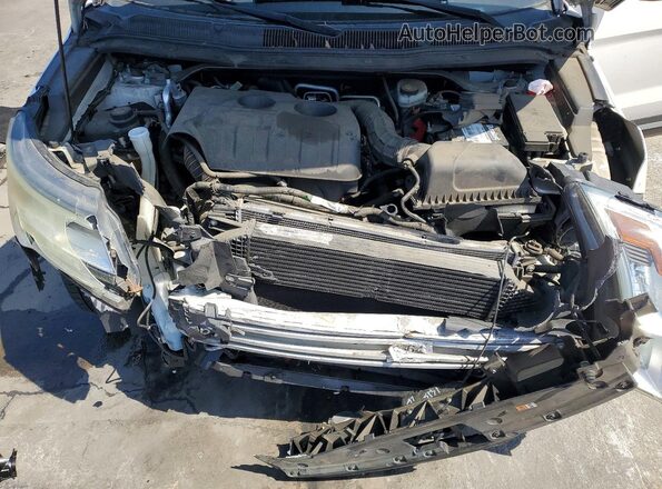 1FM5K7DH9GGD28720 2016 FORD EXPLORER White Widok komory silnika