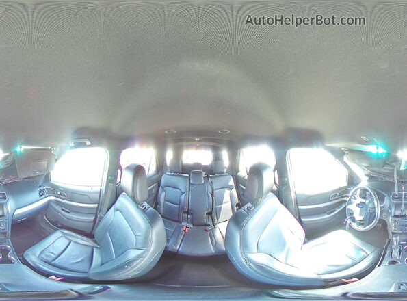 1FM5K7DH9GGD28720 2016 FORD EXPLORER White Widok wnętrza 360 stopni
