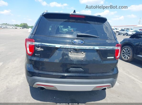 1FM5K7DH9HGD15659 2017 FORD EXPLORER Черный 