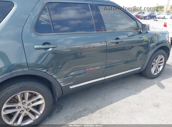 1FM5K7DHXGGA51866 2016 FORD EXPLORER Green Вид спереду