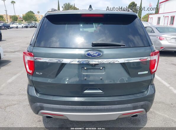 1FM5K7DHXGGA51866 2016 FORD EXPLORER Green 